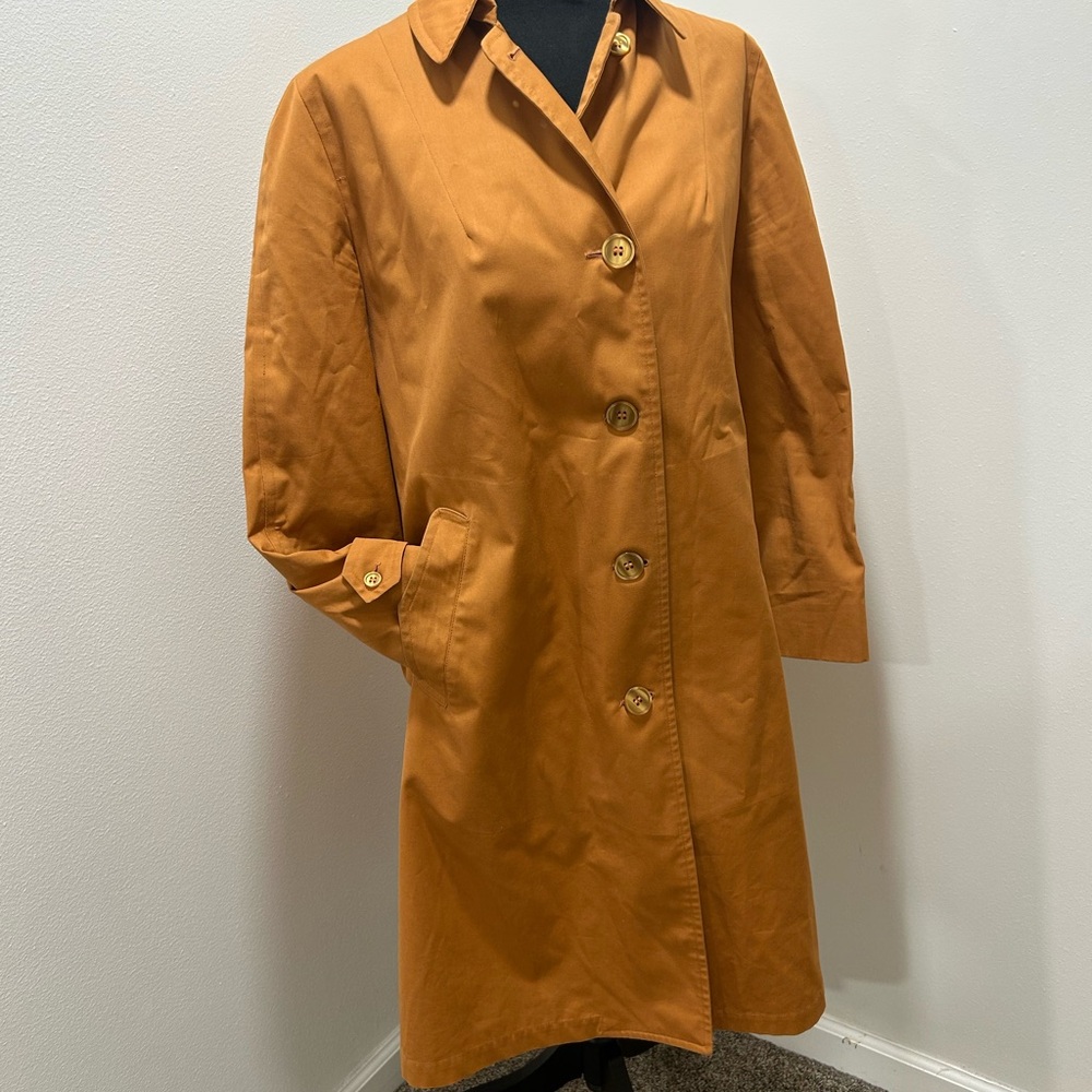Vintage London Fog trench coat, no inner coat, size 12